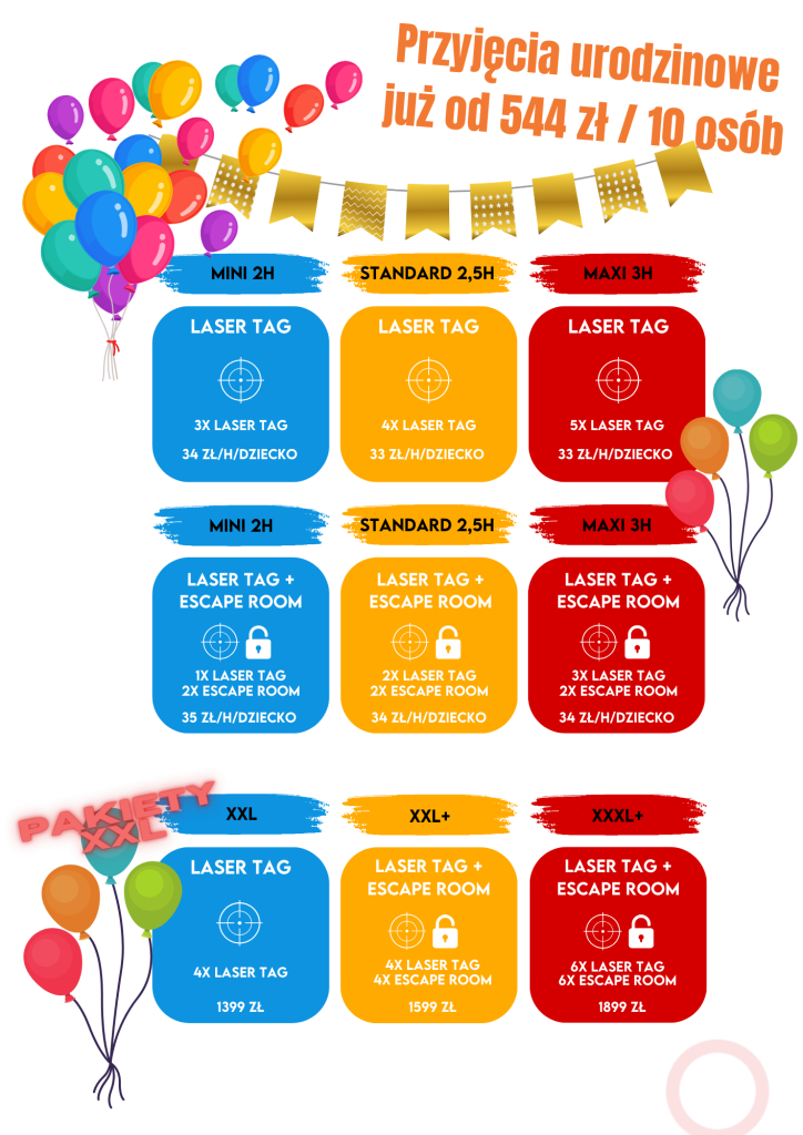 Urodziny Laser Tag 2026